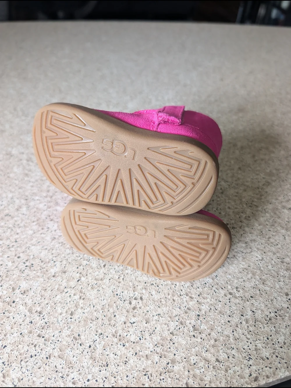 UGG Kids Pink Sheepskin Boot